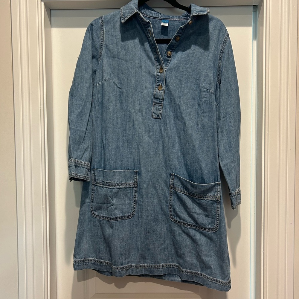 Old Navy Blue Denim Mini Dress
